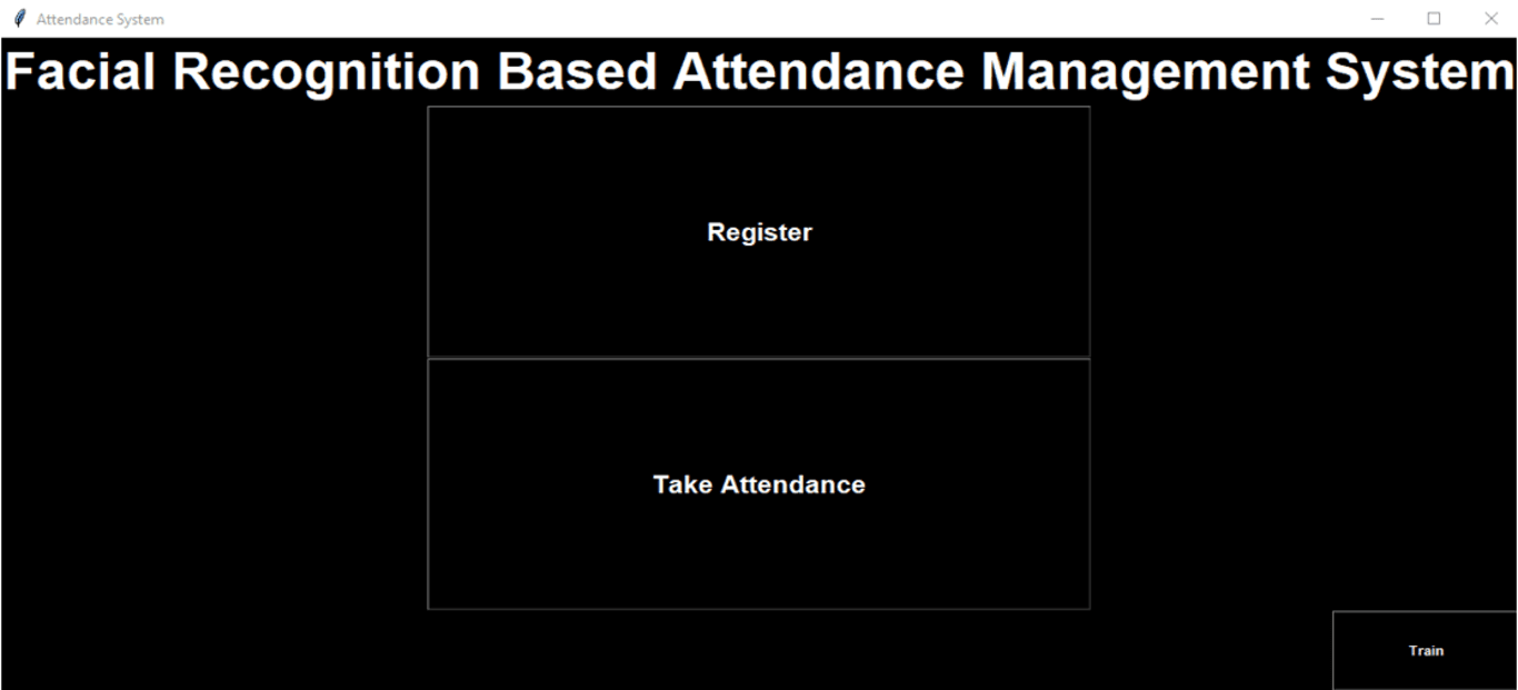 Facial-Recognition Attendance System