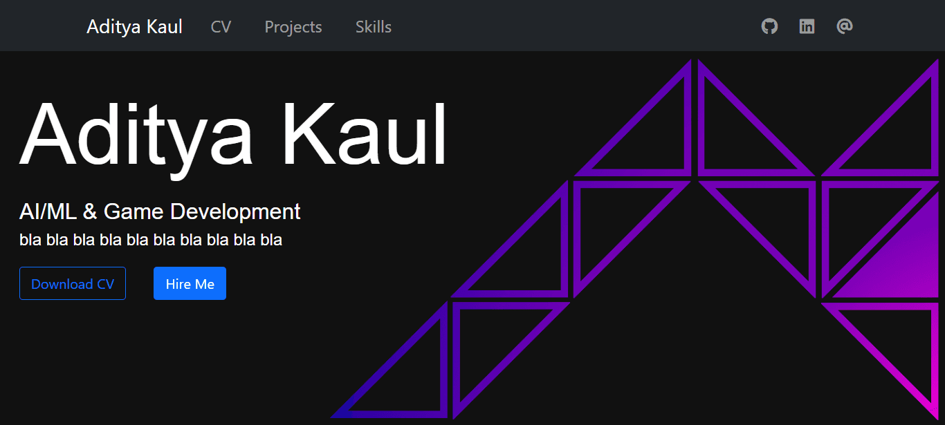Portfolio Website (v1)